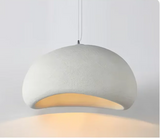 ZenAura Sculpt LED Hängeleuchte – Handgefertigte Wabi-Sabi Designlampe