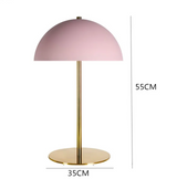 LumaBau Minimalistische Bauhaus LED Schreibtischlampe – Kreative Metall-Tischlampe