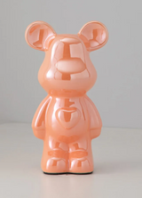 CeramiBear Luxe Elektroplattiertes Figur