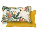 Moderne Aquarell-Geometrie-Kissenhülle – Abstrakter Bauhaus-Stil