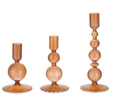 LumiÉclat 3-teiliges Glas-Tischdekor-Set