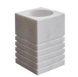 Luxus Marmor-Leoparden Badezimmerkollektion – Keramik Lotionflasche, Mundspülbecher, Seifenspender & Ablage-Set