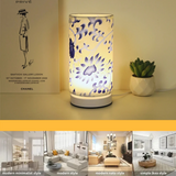 Lumisoft Warme Stoff-LED Tischlampe