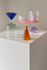 AuroraSip Luxus-Cocktailglas mit Farbverlauf