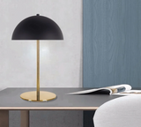 LumaBau Minimalistische Bauhaus LED Schreibtischlampe – Kreative Metall-Tischlampe