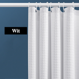 HydroWafel – Luxuriöser Duschvorhang mit Waffelstruktur