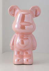 CeramiBear Luxe Elektroplattiertes Figur