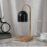 AromaGlow Retro Marmor Aromatherapie-Waxlamp