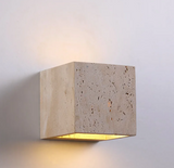 NatureGlow Stone LED-Wandleuchte
