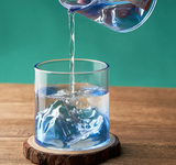 FujiGlaze 3D-Berg-Whiskyglas