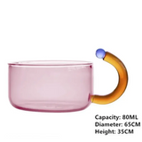 PrismaBrew Hitzebeständige Glas-Teekanne & Trinkbecher