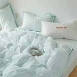 CreamSoft Elegance Bettwäsche-Set (4-teilig) – Luxuriöser Minimalismus & sanfter Schlafkomfort für jedes Schlafzimmer