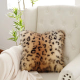 FurLuxe Patchwork Echtfell-Optik Kissen – Exklusiver Dekokissenbezug