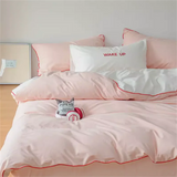 CreamSoft Elegance Bettwäsche-Set (4-teilig) – Luxuriöser Minimalismus & sanfter Schlafkomfort für jedes Schlafzimmer