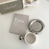 SakuraNest Japanische Keramik-Kaffeetasse mit Untertasse