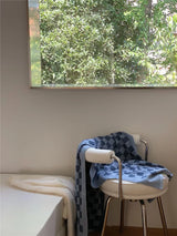 Premium Baumwoll-Karierte Gesichts- und Badetuch mit Langfasern