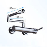 AquaTurn ZwartPro – Luxuriöse Schwarze Wandarmatur 360° Drehbar