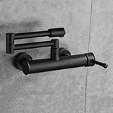 AquaTurn ZwartPro – Luxuriöse Schwarze Wandarmatur 360° Drehbar