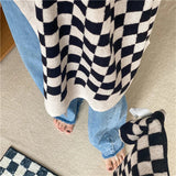 Premium Baumwoll-Karierte Gesichts- und Badetuch mit Langfasern