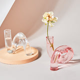 CrystalBloom Glasblumenvase & Kerzenhalter