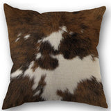 KlimPaws Luxuriöser Kissenbezug in Kuhfell-Optik