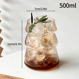 NordicRipple Aesthetic Iced-Coffee-Glas