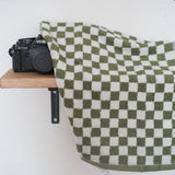 Luxuriöses Biologisches Gestreiftes Jacquard Baumwollhandtuch – Superweich, Absorbierend & Langlebig für Bad und Gesicht