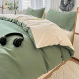 WaffleComfort Modernes Waffel-Bettwäsche-Set