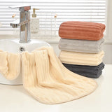 Ultrazarte Coral-Fleece-Saugfähige Handtuchset