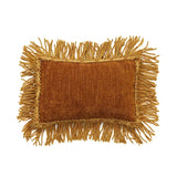 RoyalCaramel Luxus-Kissenhülle mit Tigerstreifenmuster