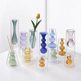 FloraLume Kreative Glasblumenvase