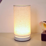 Lumisoft Warme Stoff-LED Tischlampe