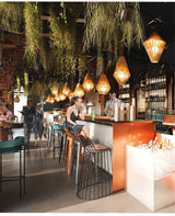 ZenGlow Naturé – Handgewebte Retro Bonbon Hängeleuchte aus Hanfseil und Rattan | Japanisches Design