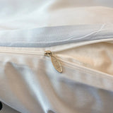 BlueDream Minimalistisches Bettwäsche-Set (3-teilig)