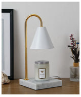 AromaGlow Retro Marmor Aromatherapie-Waxlamp