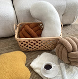 NordicWool Rollkugel-Kissen – Modernes Runddesign, Ultrweich und Elegante Skandinavische Wärme