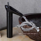 AquaCascade RoyalFlow – Luxus-Waschtischarmatur mit Wasserfall-Auslauf