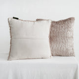 FluffyLux Luxuriöser Kunstfell-Kissenbezug – Edles Zierkissen für Zuhause und Sofa