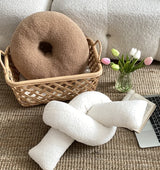 NordicWool Rollkugel-Kissen – Modernes Runddesign, Ultrweich und Elegante Skandinavische Wärme