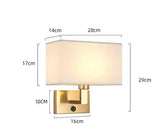 LumaTex Wandlampe – Moderne Stoff-Wandleuchte