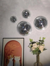 MirrorSphere Wand-Discokugel – Spiegelnde Metallic Wanddekoration für Zuhause & Events