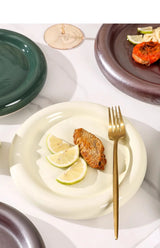 PureServe Koreanischer Keramik-Dessertteller