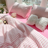 CreamSoft Elegance Bettwäsche-Set (4-teilig) – Luxuriöser Minimalismus & sanfter Schlafkomfort für jedes Schlafzimmer