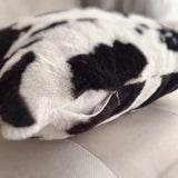 Luxuriöser NordicCow Plüschkissenbezug – Skandinavischer Stil