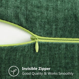 VelvetNest Chenille Luxuriöses Kissenbezug-Set (2 Stück) – Superweiche 45×45 cm