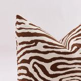 ZebraLux Jacquard-Kissenhülle – Modern, Minimalistisch und Dezent Luxuriös