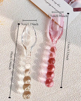 LumiFeast Leichtes Transparentes Glas-Geschirrset