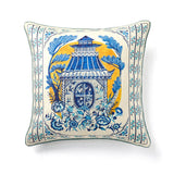 RoyalCaramel Luxus-Kissenhülle mit Tigerstreifenmuster