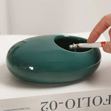 NordicAura Tragbarer Keramik-Aschenbecher