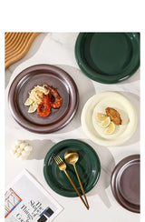 PureServe Koreanischer Keramik-Dessertteller